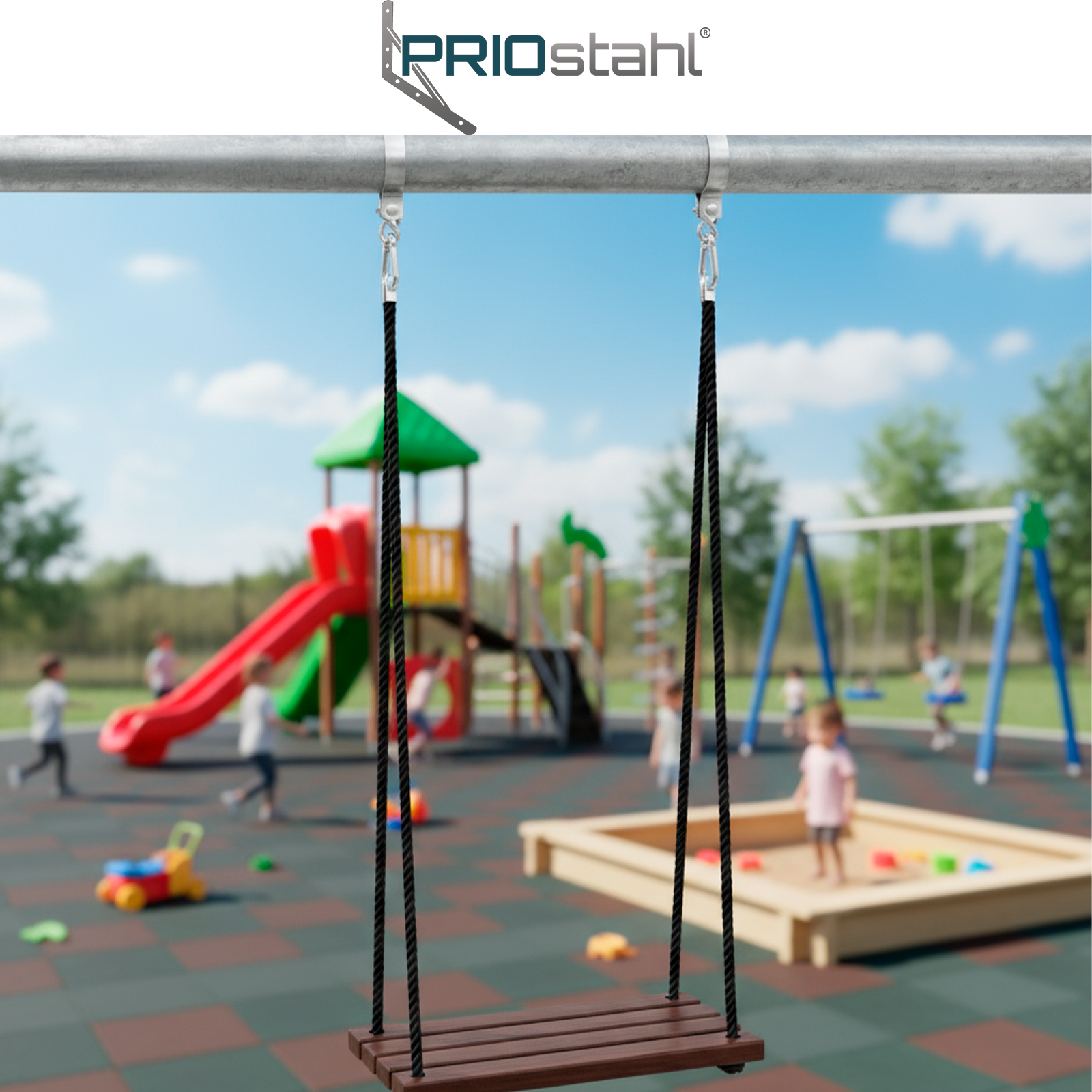 Rohrschelle im Außenbereich