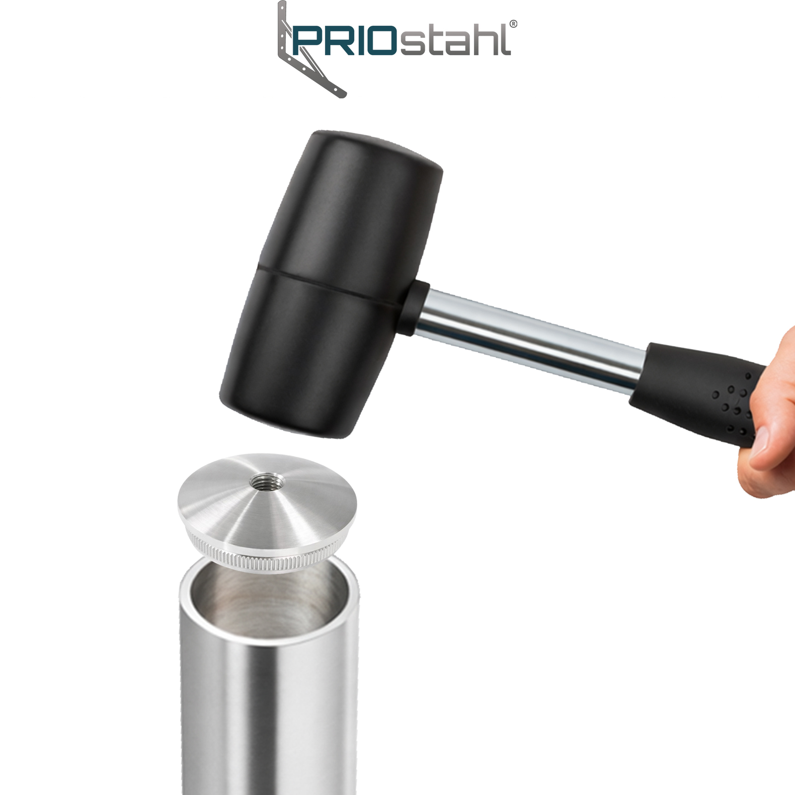 Montage der Gewindestopfen